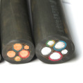 Heavy rubber insulation ho3vvh2-f h05v2v2-f h07v-u h07v-r svt 18awgx3c cable